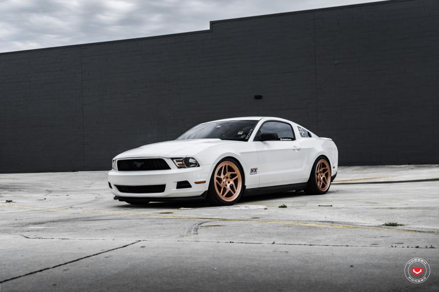 Ford Mustang on Vossen Wheels (LC-104T) '2017